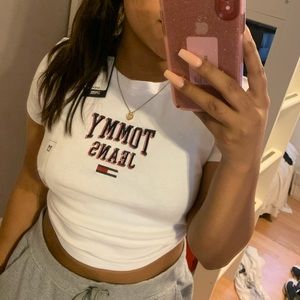 Tommy Hilfiger crop shirt